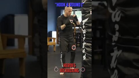 Heroes Training Center | Kickboxing & MMA "How To Throw A Hook & Round 1" | Yorktown Heights #Shorts