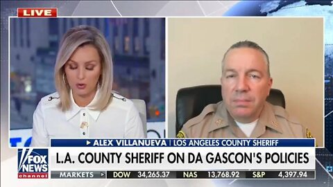 LA county sheriff calls out soft-on-crime policies