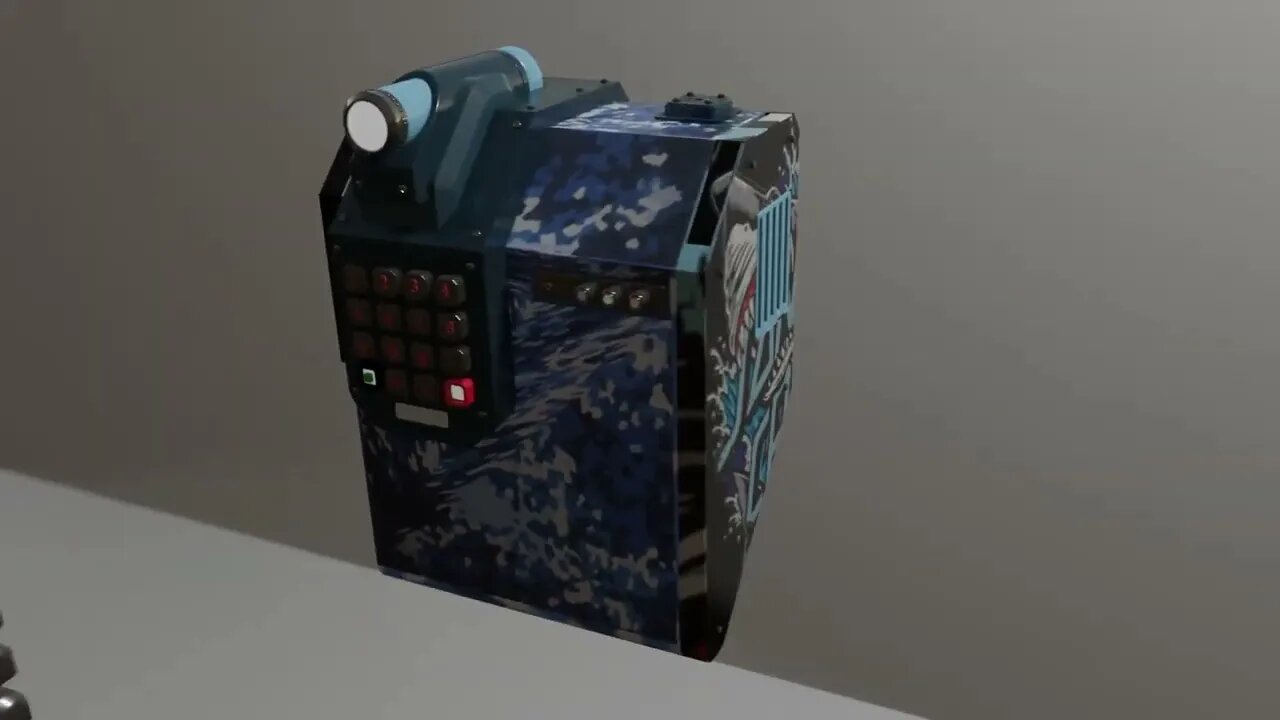 sci fi device of zo0001 0100
