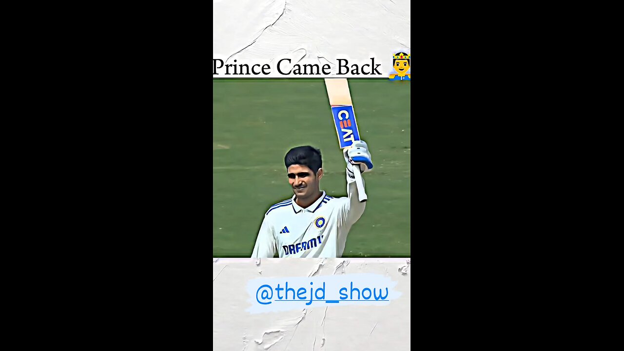 Shubman Gill Hundred Vs England