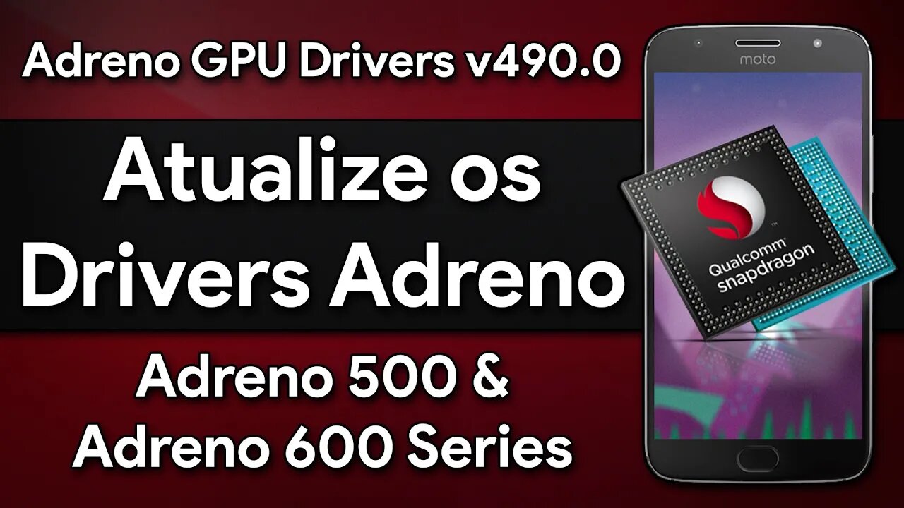 Como ATUALIZAR os DRIVERS da sua GPU no ANDROID! (Adreno 500/Adreno 600) | NOVO DRIVER Adreno v490.0