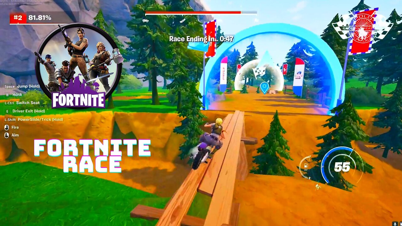FORTNITE HIGH GRAFHICS PC GAME RACE WITH NEYON 009 OOOPPPPP.......