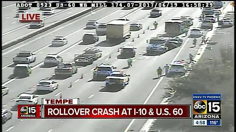 Person killed on I-10 US-60 crash