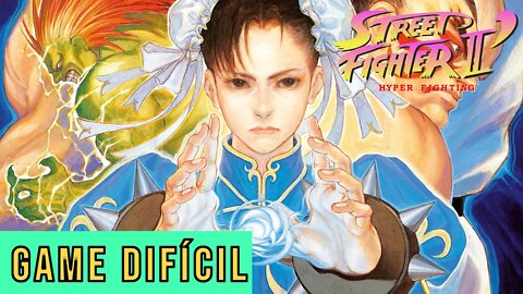 Street Fighter II' Turbo: Hyper Fighting Game Difícil