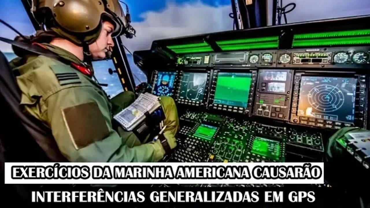 Exercícios Da Marinha Americana Causarão Interferências Generalizadas Em GPS