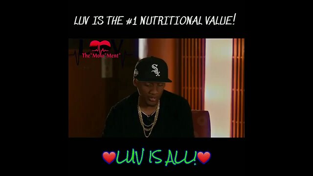 Love is the number 1 nutritional value.