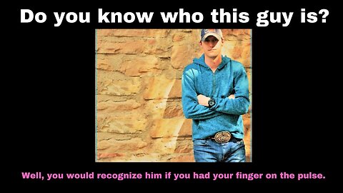 Do you know who this guy is?
