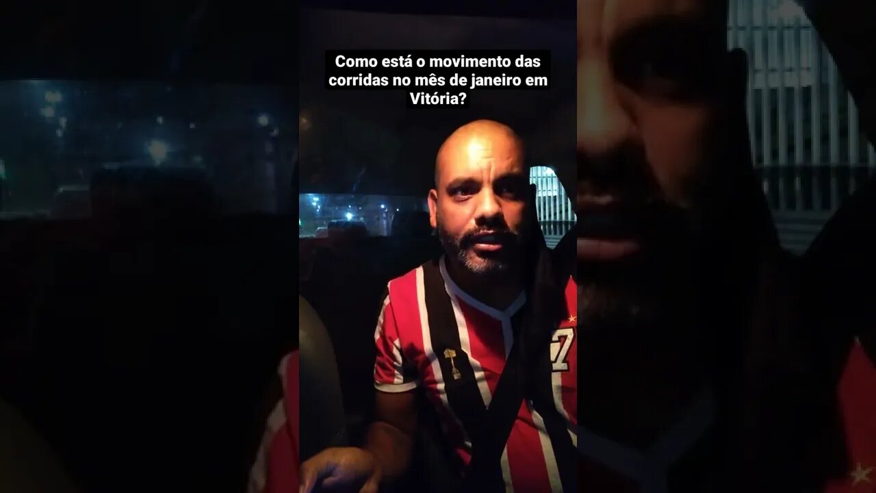 Como está o movimento das Corridas da Uber 99:no mês de Janeiro em Vitória? #shorts