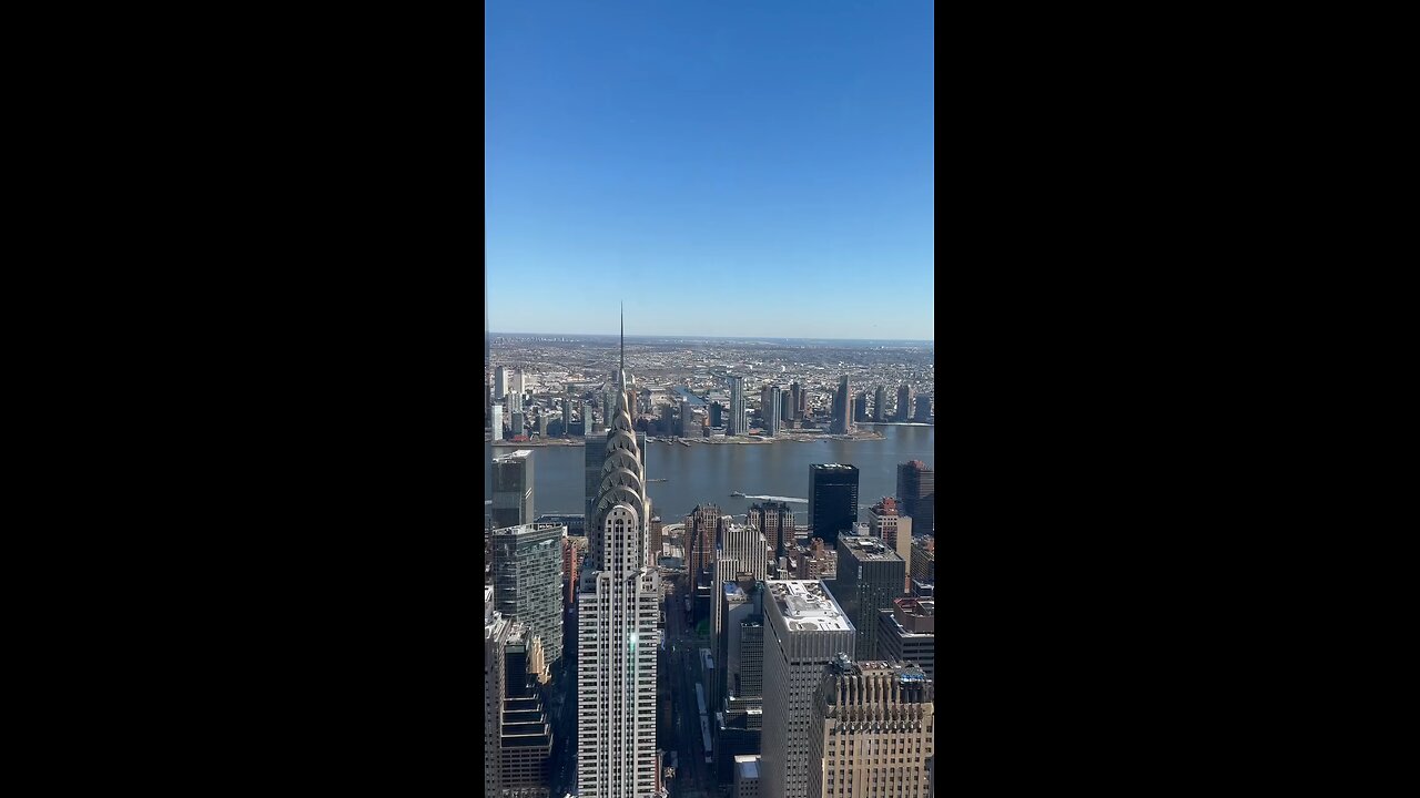 Strolling New York City, Manhattan Top View