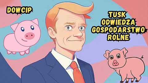 Donald Tusk odwiedza gospodarstwo rolne DOWCIP