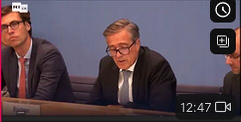 Sprecher der BRD-Regierung, Wolfgang Büchner verspricht sich zu Nordstream2