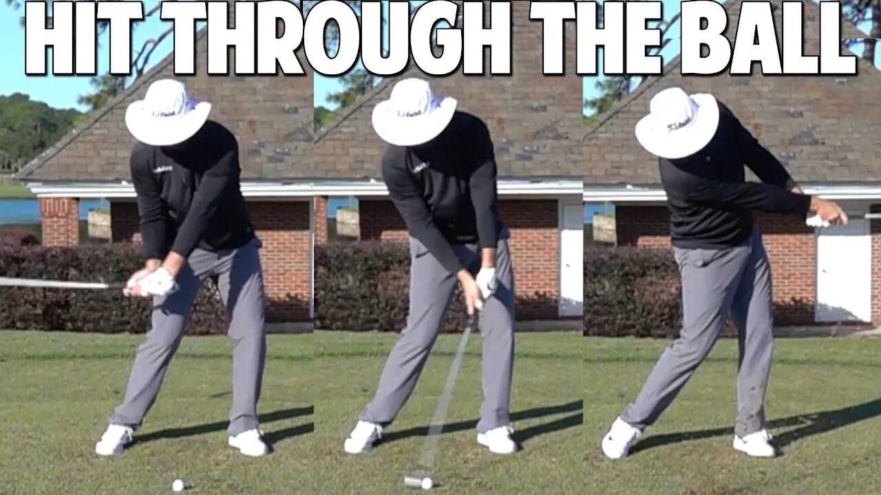 Stop The Hit Impulse! | How To Hit Through The Golf Ball