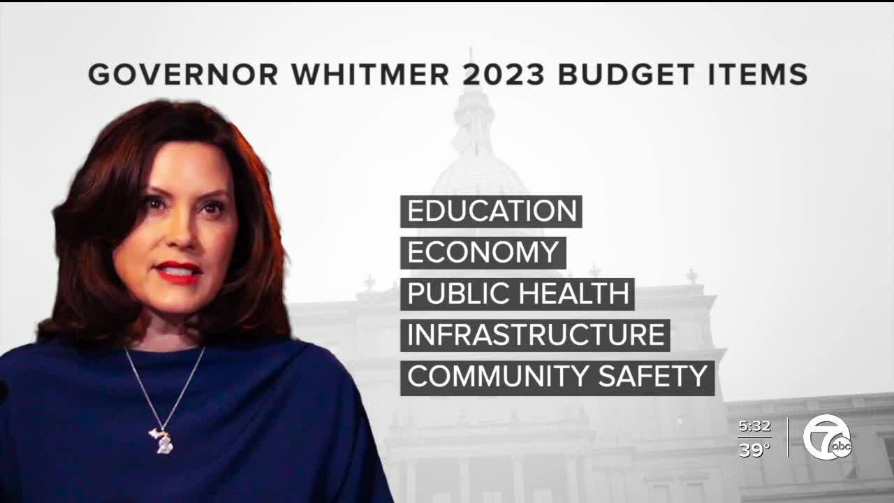 Lt. Governor Gilchrist speaks about Governor Whitmer's proposed budget