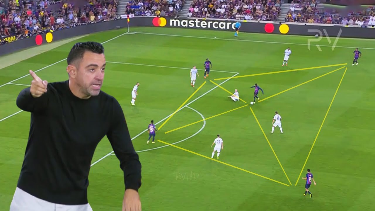 FC Barcelona TIKI TAKA Plays Under Xavi