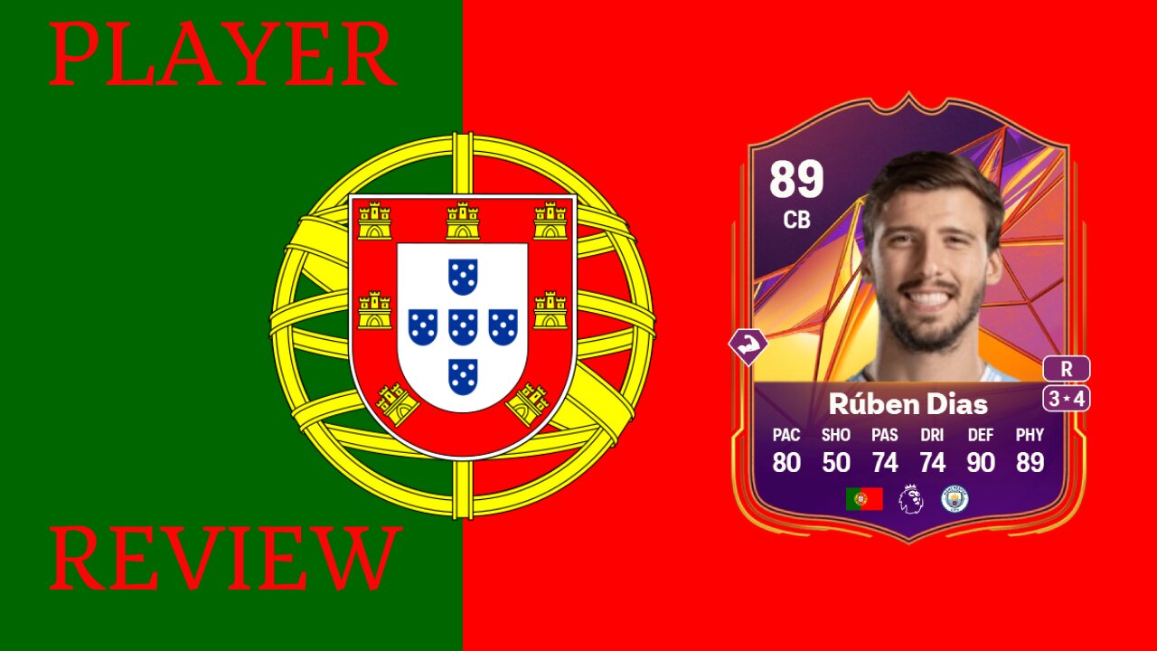 89 TRACK STARS RUBEN DIAS SBC PLAYER REVIEW! FC 25 ULTIMATE TEAM