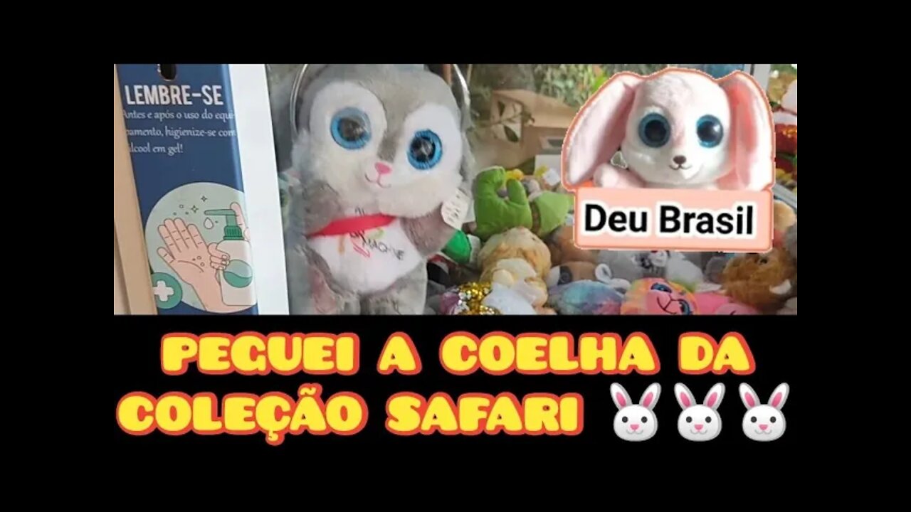 MAIS UMA COELHA SAFARI PARA COLEÇÃO 🐰🐰🐰