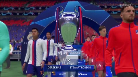 Playing Champions League Final in Fifa 22