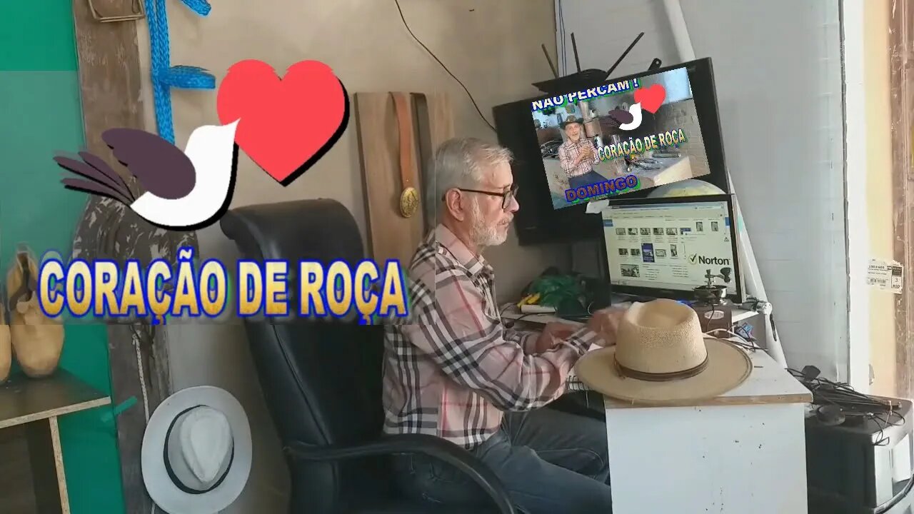 CORAÇÃO DE ROÇA DOMINGO TÔ ESPERANDO OCÊ VEM VÊ VEM !