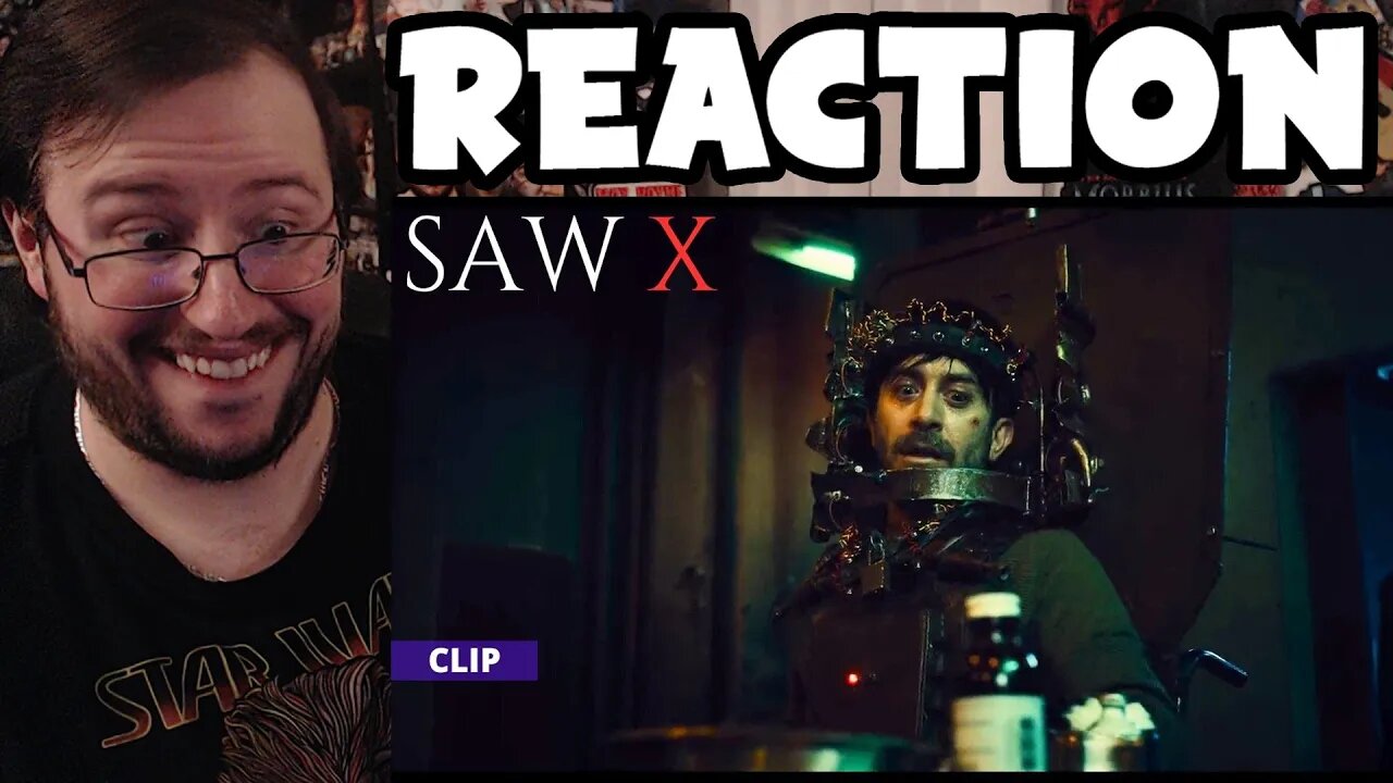 Gor's "Saw X" Mateo's Trap Clip REACTION
