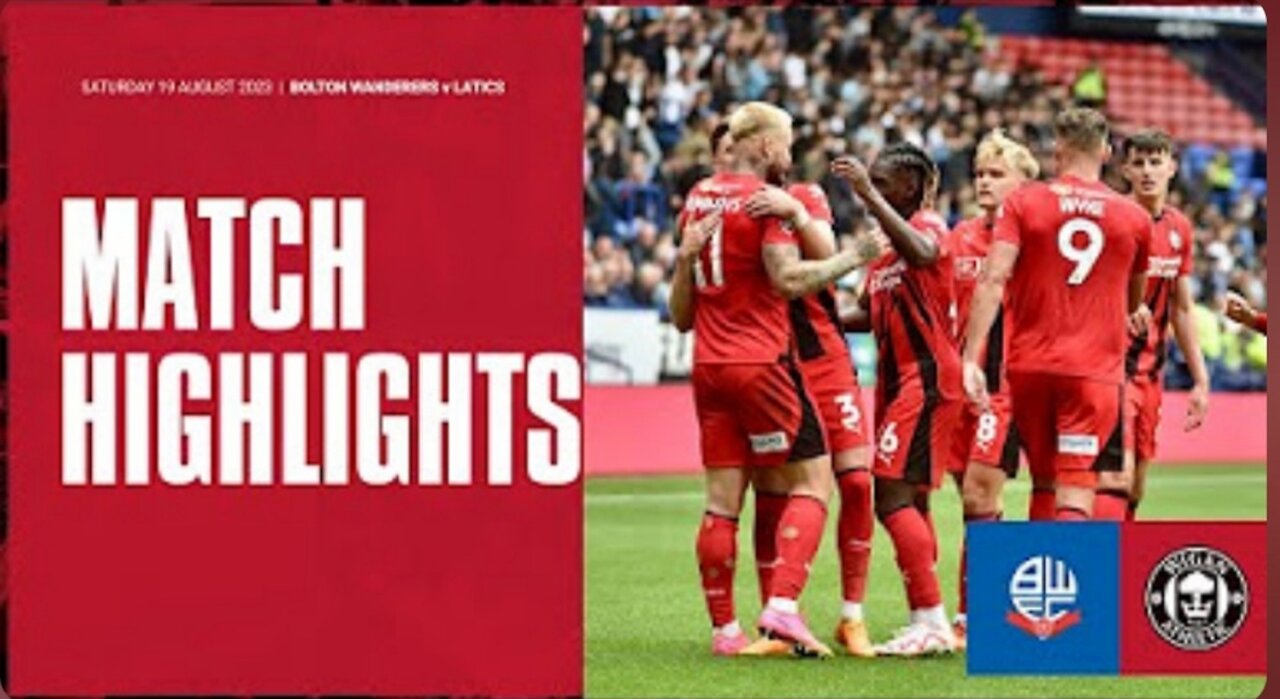 Match Highlights | Bolton Wanderers - - Wigan Athletic