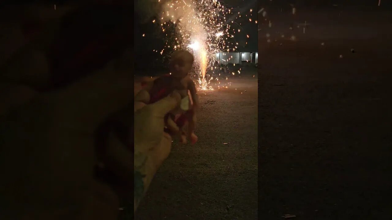 Babies First Firework #shorts