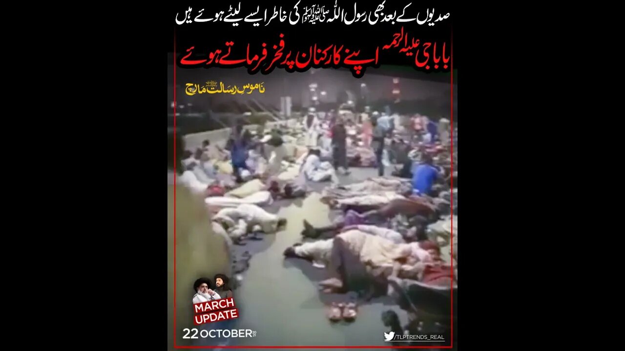 ameer ul mujahidin talk about all tlp workers || #short