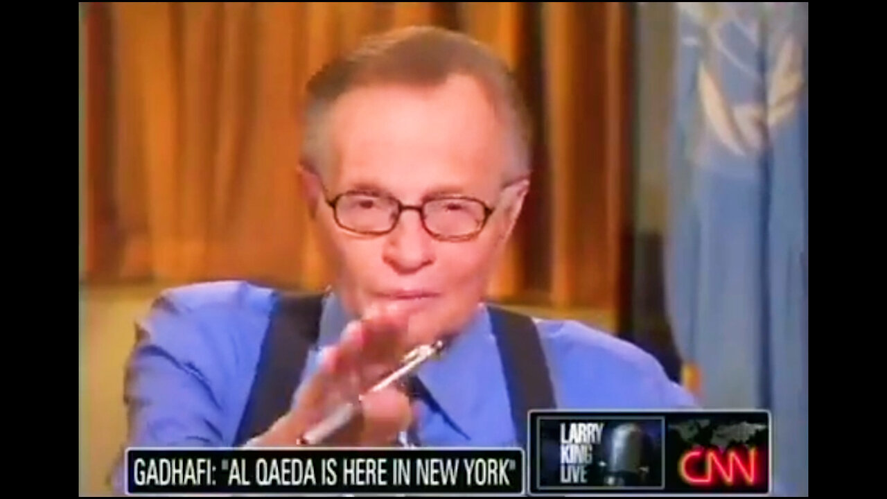 Larry King, Gaddafi, and CNN