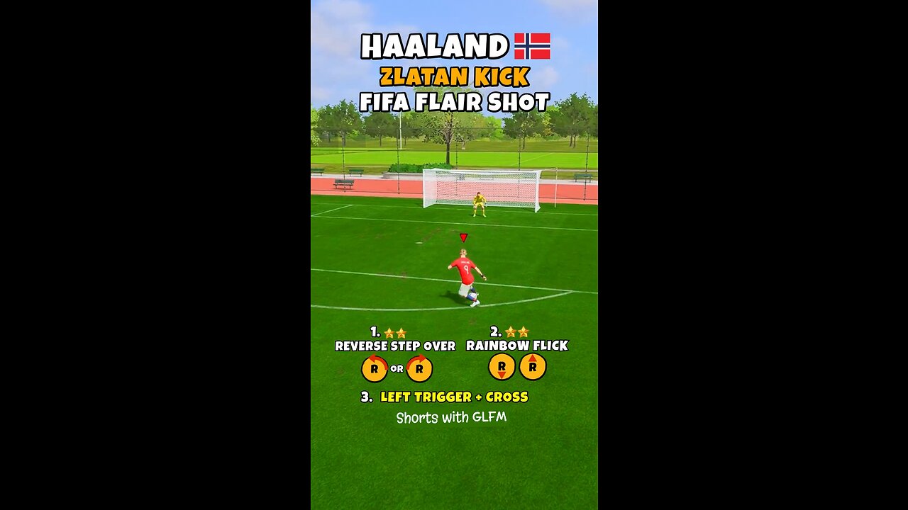 Haaland zlatan kick