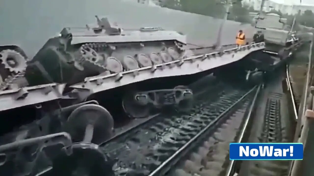 Accident Images of Russian Armored Vehicle Convoy!
