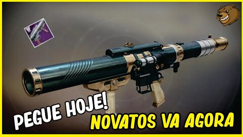 DESTINY 2 │ MAU PRESSAGIO GOD ROLL PEGUE HOJE!