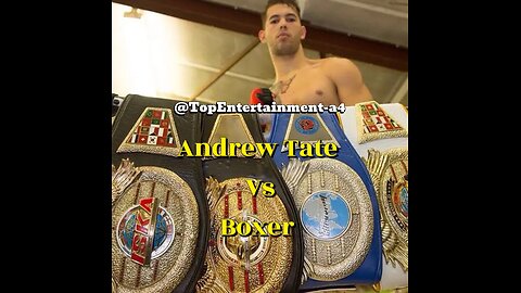 Andrew Tate Vs Boxer🥊 #Shorts #Boxing #Andrewtate