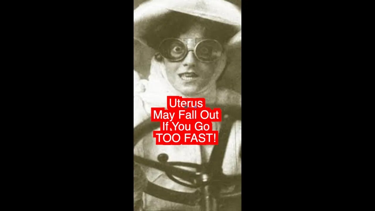 Uterus May Fall From Train Ride 1902! #shorts