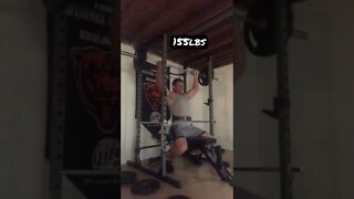 155 overhead press #shorts