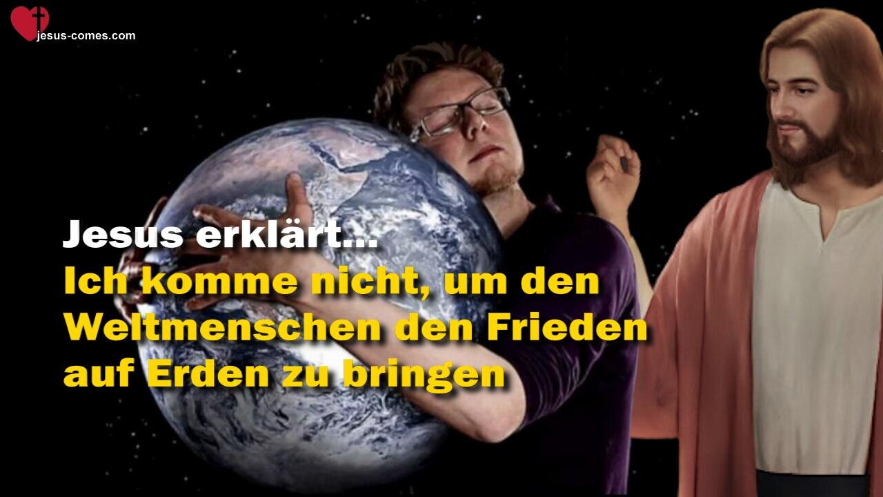 Rhema 25.10.2023 🙏 Ich komme nicht, um den Weltmenschen den Frieden auf Erden zu bringen