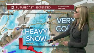 More snow in Denver tonight, freezing cold temps will hold