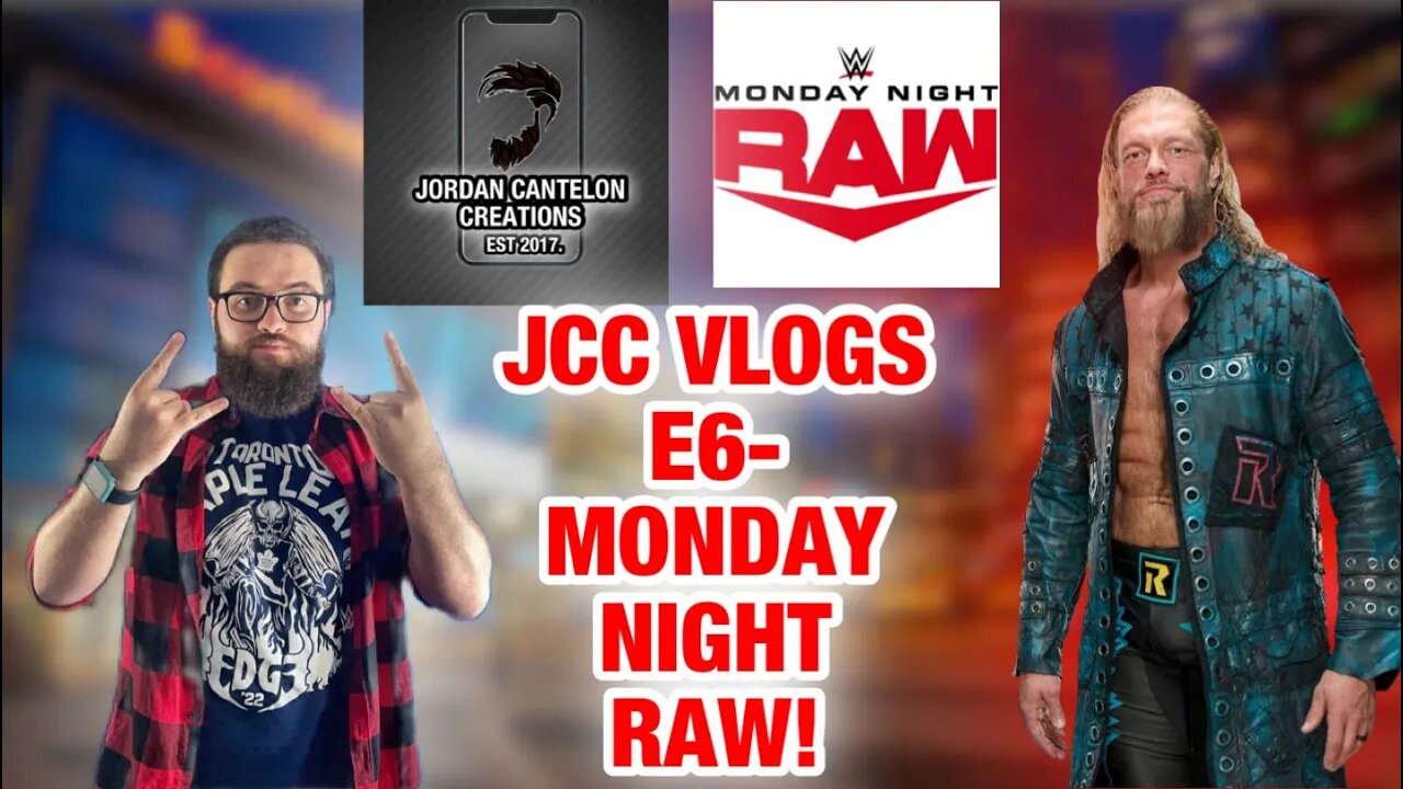 MY FIRST LIVE WWE EVENT EVER??!! Monday Night Raw Vlog- JCC Vlogs Episode 6!