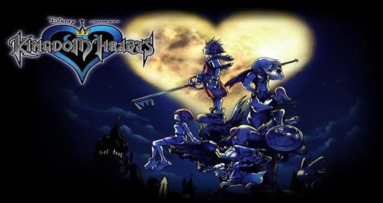 KINGDOM HEARTS TITLE SCREEN