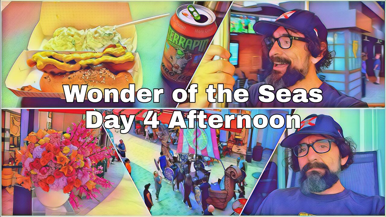 Wonder of the Seas | Day 4 | Carousel & Boardwalk Dog House