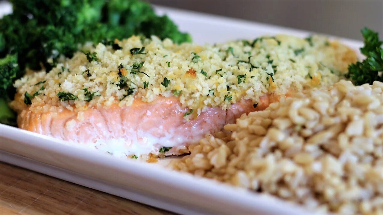 Recipe for Delicious Panko Crusted Salmon