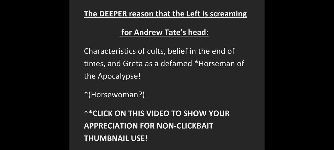 The REAL reason the Left despises ANDREW TATE!