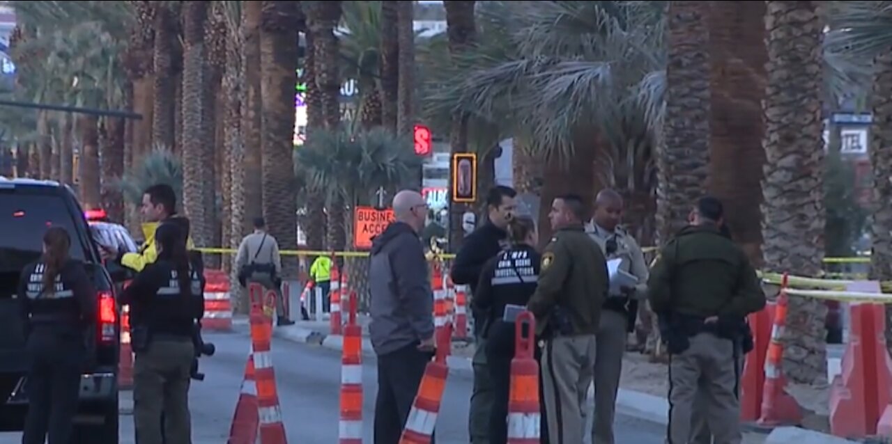 Police: Man stabbed to death near downtown Las Vegas