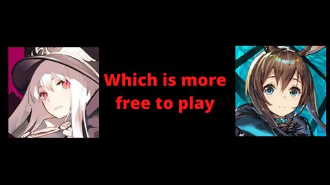 Which is more free to play, Arknights or Girls frontline