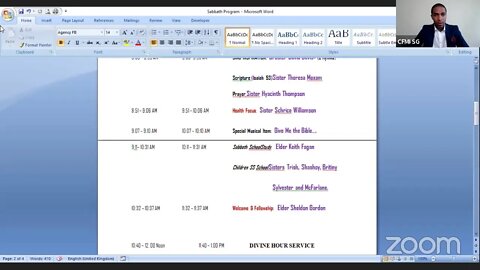 Contend For The Faith's Sabbath School Lesson Study