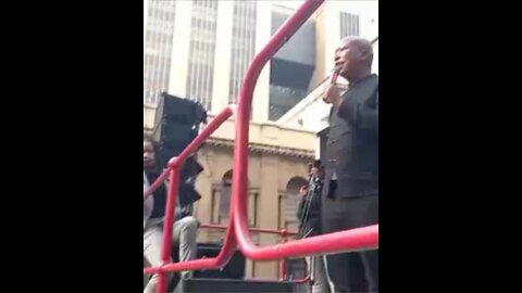 Malema addresses supporters (1)