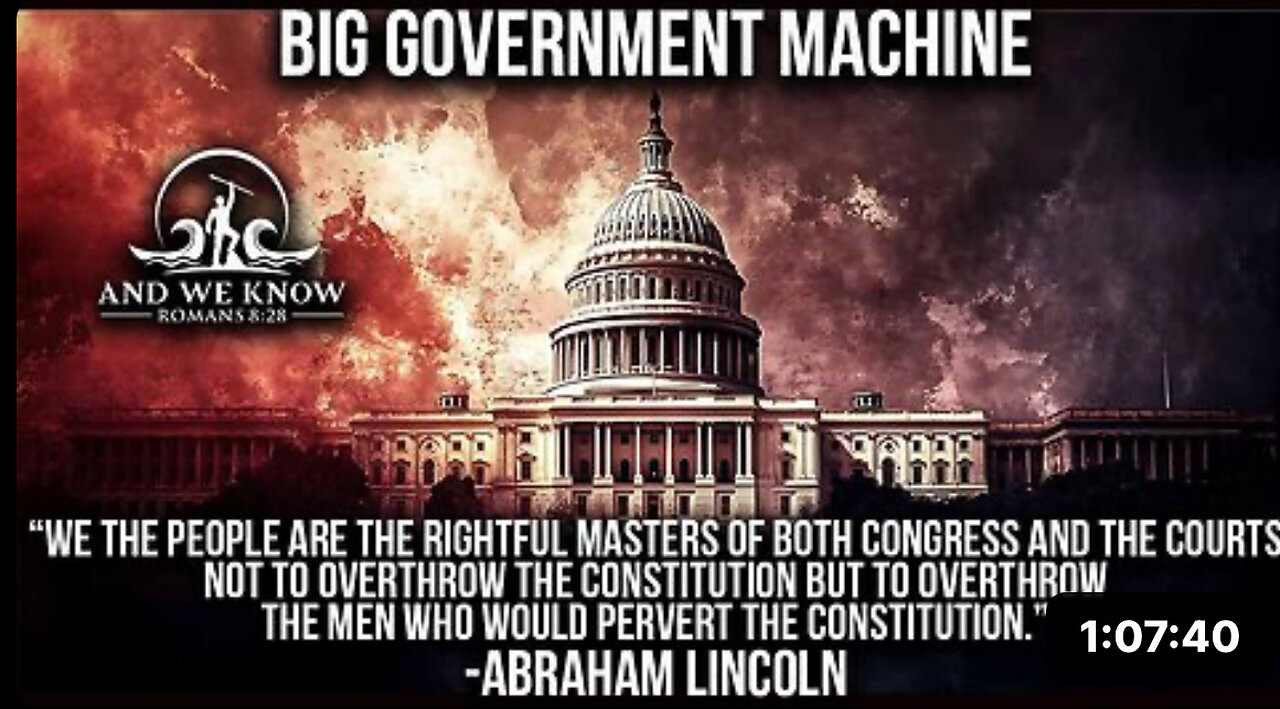 Big GOV MACHINE, National EMERGENCY Coming? MSM Playing NICE? WHY? Evil Everywhere