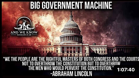 Big GOV MACHINE, National EMERGENCY Coming? MSM Playing NICE? WHY? Evil Everywhere