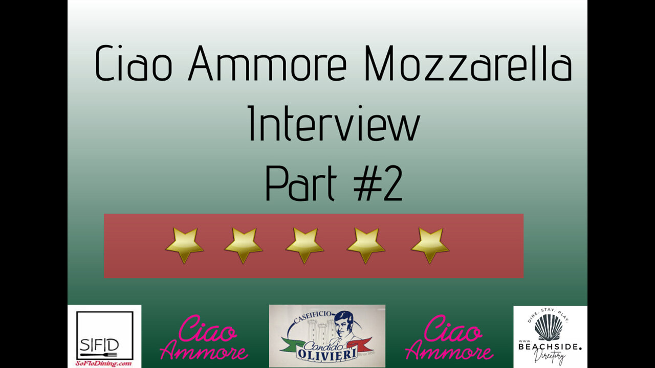 Who’s at The Chef’s Table with Chef Dan? Ciao Ammore: Secrets Revealed! Part II