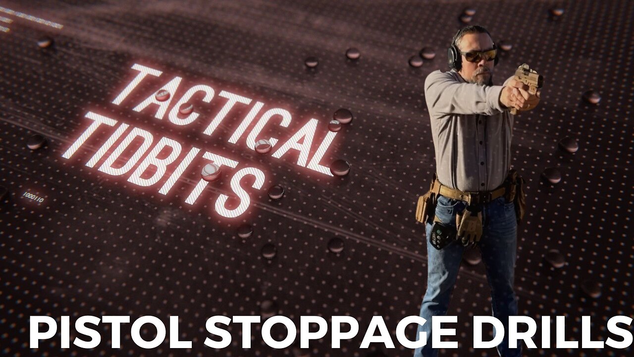 Tactical Tidbits Episode 034: Setting up pistol stoppage drills