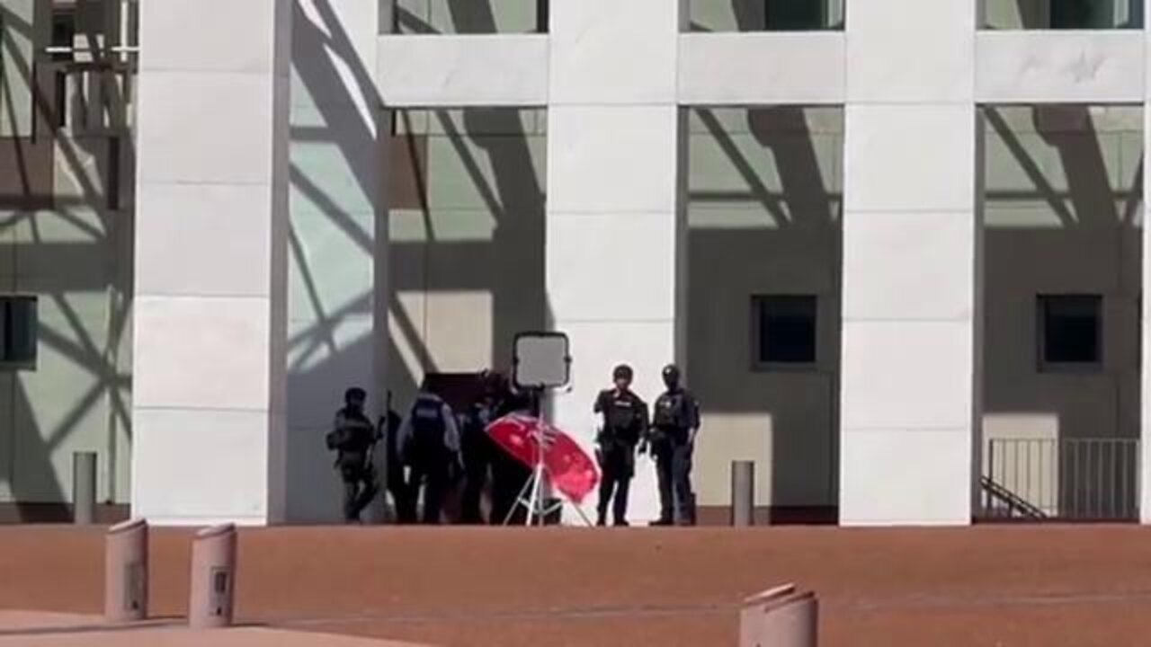 Australia | SONIC WEAPON USED AGAINST FREEDOM PROTESTERS IN CANBERRA