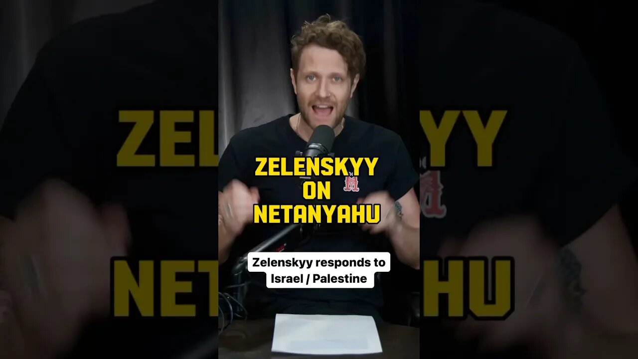 Zelenskyy’s Says He’s Happy For Biden & Netanyahu